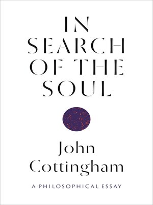 cover image of In Search of the Soul